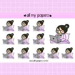 Adesivo Isabela Lazy Day - All my Papers