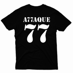 Remera Unisex Manga Corta ATTAQUE 77 01