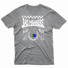 Remera Unisex Manga Corta BAD MANNERS 01 - Wildshirts