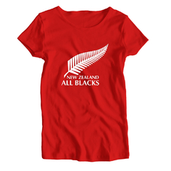 Remera Mujer Manga Corta ALL BLACKS 02 en internet