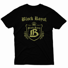 Remera Unisex Manga Corta BLOCK ROYAL 03