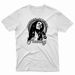 Remera Unisex Manga Corta BOB MARLEY 02