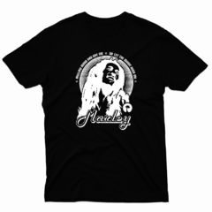 Remera Unisex Manga Corta BOB MARLEY 02 en internet