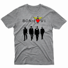 Remera Unisex Manga Corta BON JOVI 02 - comprar online