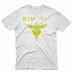 Remera Unisex Manga Corta BON JOVI 08 en internet