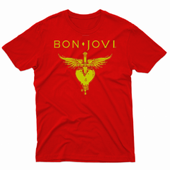 Remera Unisex Manga Corta BON JOVI 08 - comprar online