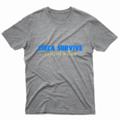 Remera Unisex Manga Corta CIRCA SURVIVE 06 - Wildshirts