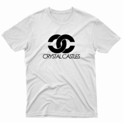 Remera Unisex Manga Corta CRYSTAL CASTLES 03 en internet