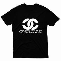 Remera Unisex Manga Corta CRYSTAL CASTLES 03