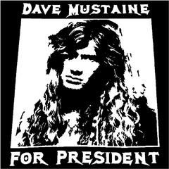 Remera Unisex Manga Corta DAVE MUSTAINE 01