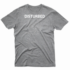 Remera Unisex Manga Corta DISTURBED 01 en internet