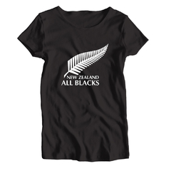 Remera Mujer Manga Corta ALL BLACKS 02