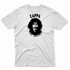 Remera Unisex Manga Corta FRANK ZAPPA 01