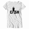 Remera Mujer Manga Corta JOHNNY CASH 01