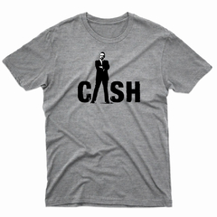 Remera Unisex Manga Corta JOHNNY CASH 01 en internet