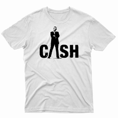 Remera Unisex Manga Corta JOHNNY CASH 01