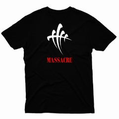 Remera Unisex Manga Corta MASSACRE 01