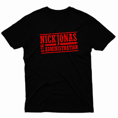 Remera Unisex Manga Corta NICK JONAS 01