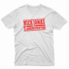 Remera Unisex Manga Corta NICK JONAS 01 en internet