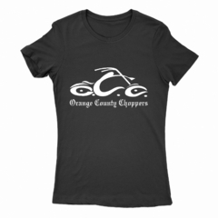 Remera Mujer Manga Corta ORANGE COUNTY CHOPPER 01