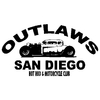 Remera Unisex Manga Corta OUTLAWS SAN DIEGO 01