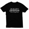 Remera Unisex Manga Corta PARAMORE 02