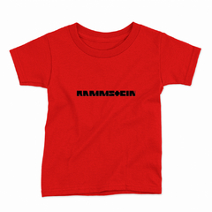 Remera Infantil Manga Corta RAMMSTEIN 05 en internet