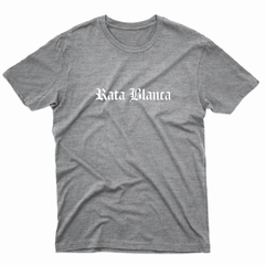 Remera Unisex Manga Corta RATA BLANCA 01 en internet