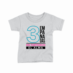 Remera Infantil Manga Corta 3 Empanadas - comprar online