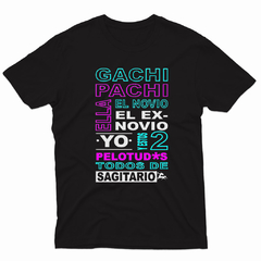 Remera Unisex Manga Corta Gachi Pachi