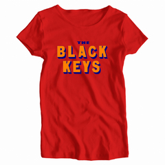 Remera Mujer Manga Corta THE BLACK KEYS 02 - Wildshirts