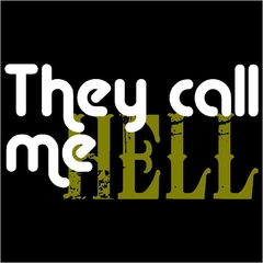 Remera Infantil Manga Corta THEY CALL ME HELL 01