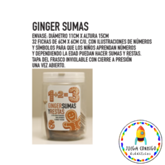 Ginger de Sumas y Restas en internet
