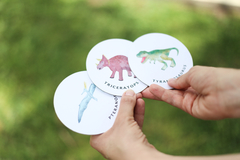 DINOSAURIOS ESPAÑOL INGLES - JUEGO DE MEMORIA - comprar online