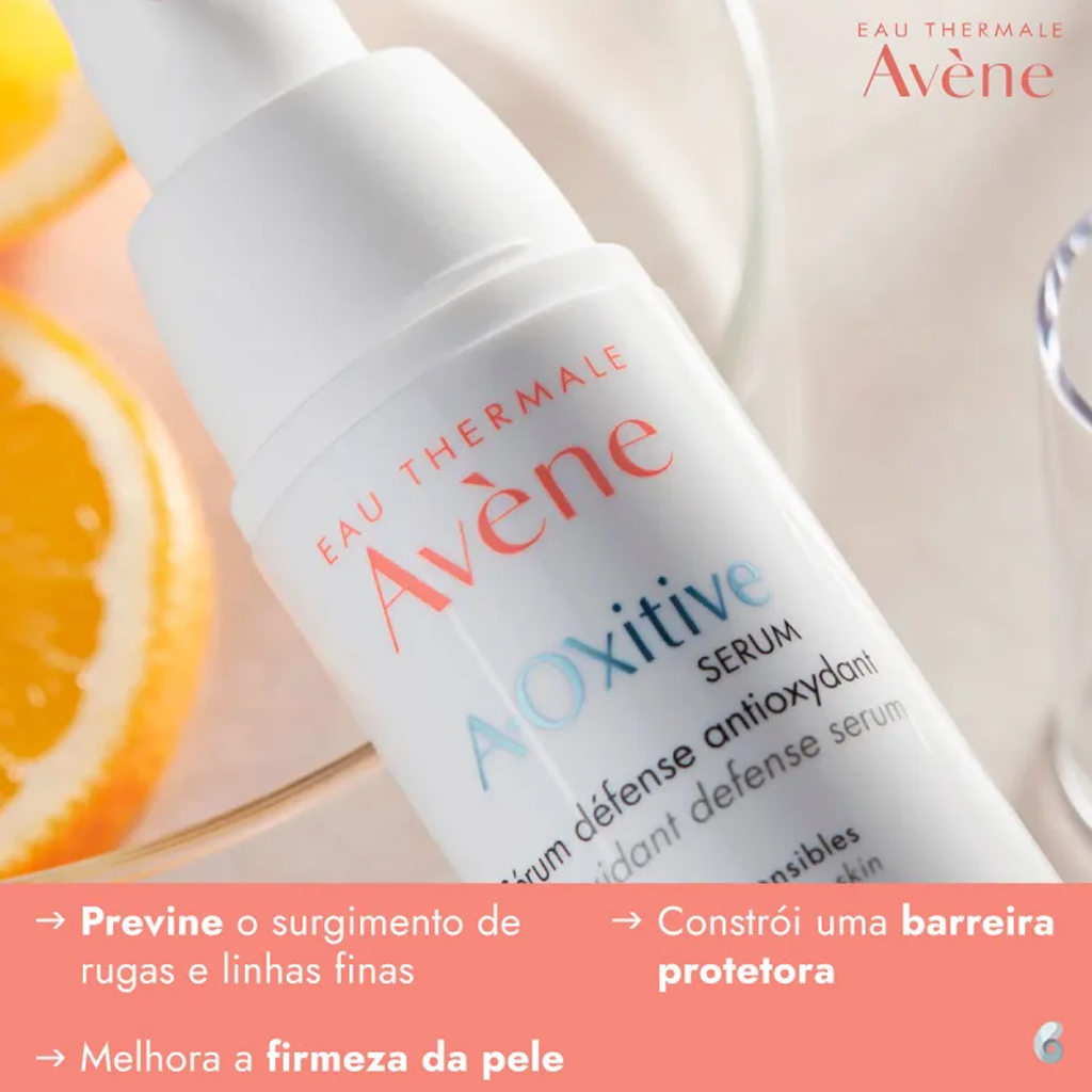 Sérum Protetor Antioxidante Facial Avène - A-OXitive