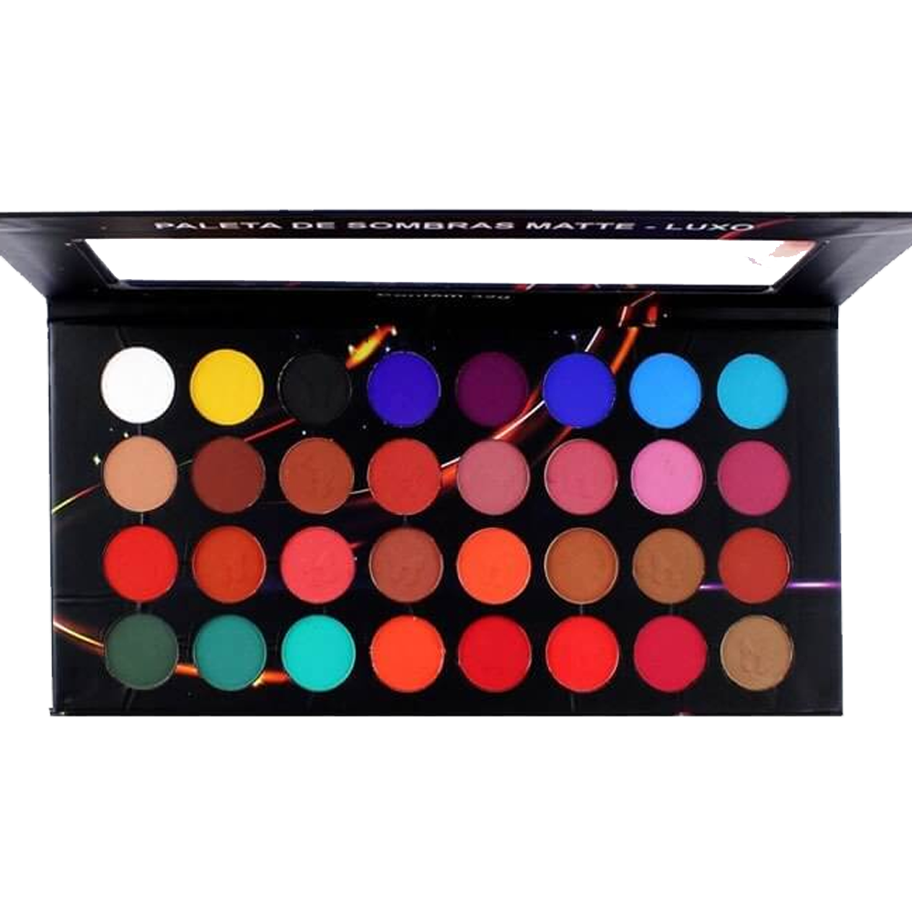 Paleta de Sombras Luxo 32 Cores Ludurana