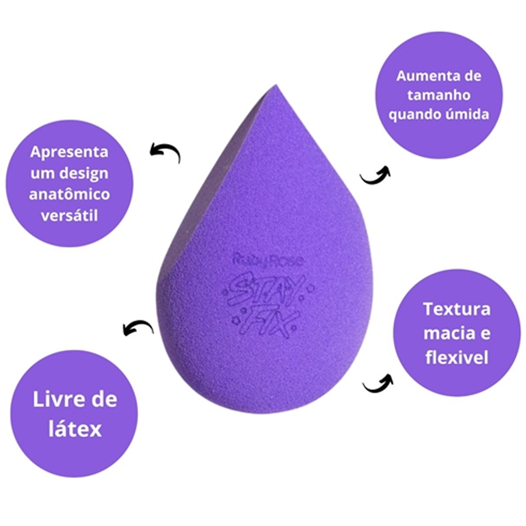 Esponja Twofix Blender Stay Fix Ruby Rose