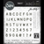 Troquel Alfabeto + Numeros + Signos marca Sizzix 140 piezas