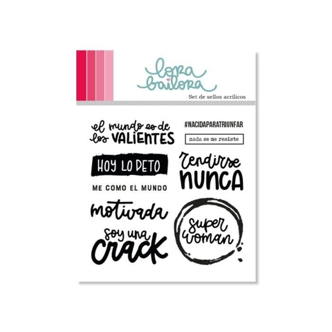 Sellos de Scrapbooking MOTIVADAS- by COCOLOKO