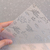 Vellum o papel vegetal estampado en foil plata Tamaño: 12"x12" (30,5 cm x 30,5 cm)