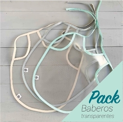 Pack Baberos Transparentes