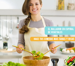 espiralador de verduras - tienda online