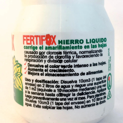 HIERRO LIQUIDO FERTIFOX - comprar online