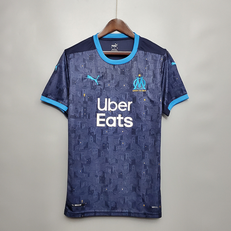 Camisa Olympique de Marseille Home 21/22 s/n° Torcedor Puma