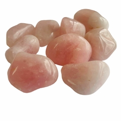 Quartzo Rosa Pedras Roladas 200g Extra - comprar online