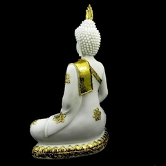 Imagem do Buda em resina com pó mármore