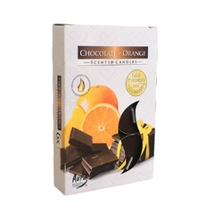 Vela T'Light Chocolate com Laranja (Chocolate - Orange)