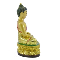 Buda meditando dourado - comprar online