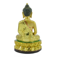 Buda meditando dourado na internet