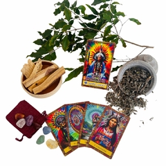 Kit Xamânico Mandala Esotérica com Cristais Brinde - comprar online